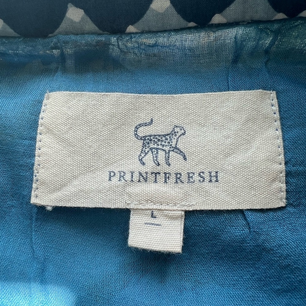 Printfresh Blue And White Horse Patterned Dress -… - image 3